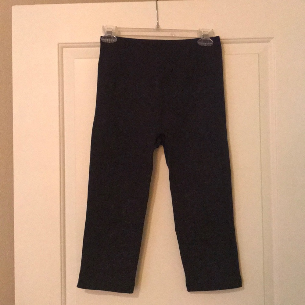 Lulu Lemon Navy Crop Yoga Pant